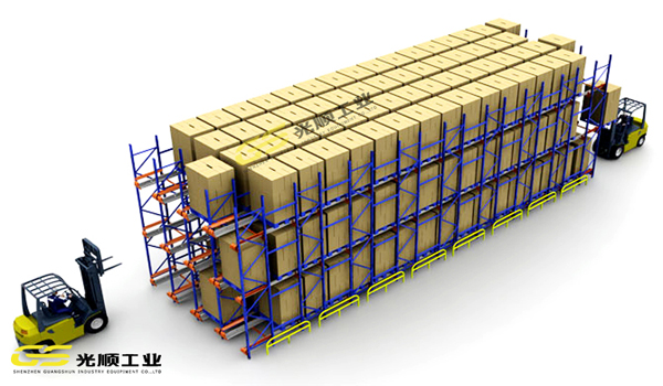 倉庫重型貨架有什么作用及好處—深圳貨架廠家